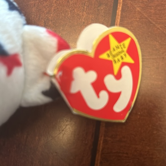 pristine “Glory” Beanie Baby July 4, 1997 birth date! - Picture 4 of 8
